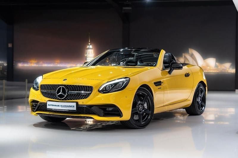 Gelb Gebraucht 2020 Mercedes SLC43 AMG AMG Coupé | 46.980 € (Guter Preis) - Bild 1/4