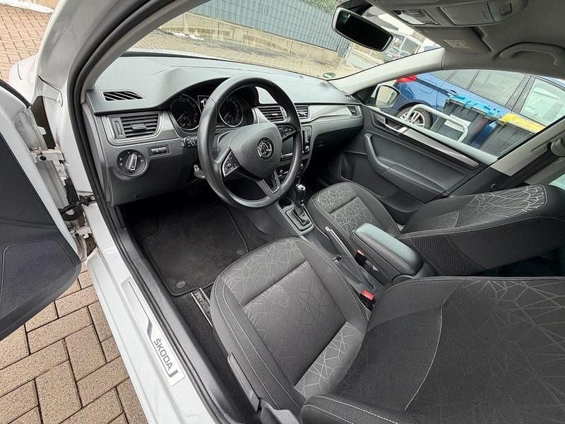 Gebraucht Skoda Rapid Clever 110 PS (80 kW) 2019 Weiß Kleinwagen