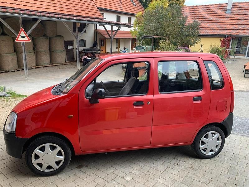 Gebraucht Opel Agila 48 PS (35 kW) 2002 Rot Van / Kleinbus