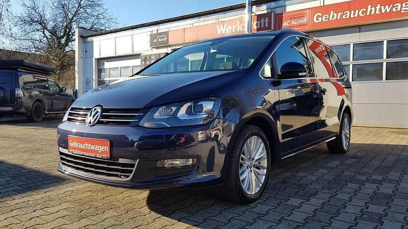 Gebraucht VW Sharan Cup 177 PS (130 kW) 2015 Blau Van / Kleinbus