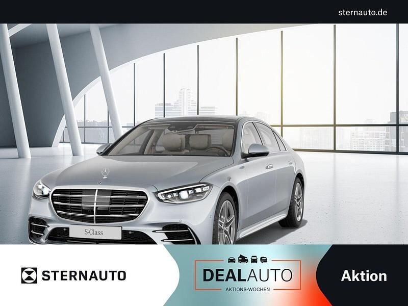 Metalliclack hightechsilber Gebraucht 2023 Mercedes S450 Limousine | 97.980 € - Bild 1/4