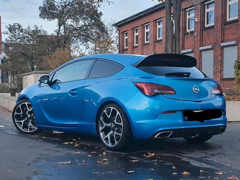 Blau Gebraucht 2014 Opel Astra OPC Coupé | 17.999 € - Bild 1/4