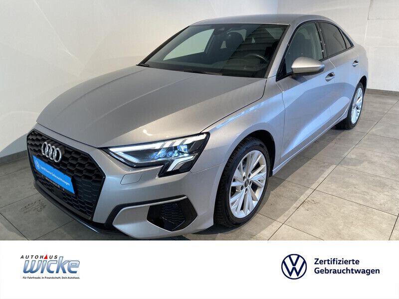 Silber Gebraucht 2022 Audi A3 Advanced Limousine | 28.990 € (Fairer Preis) - Bild 1/4
