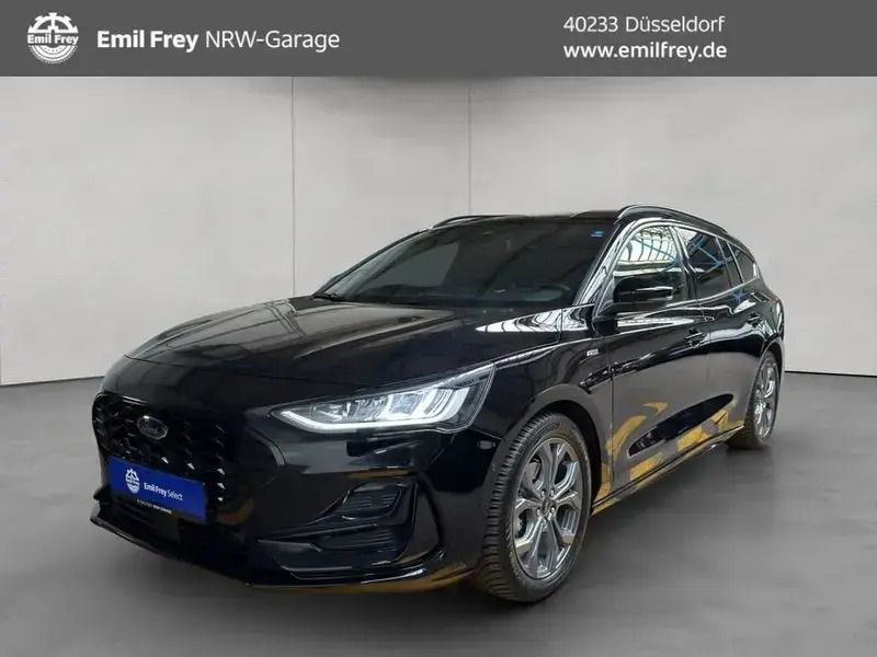 Schwarz Gebraucht 2024 Ford Focus ST-Line X Kombi | 25.950 € (Fairer Preis) - Bild 1/4