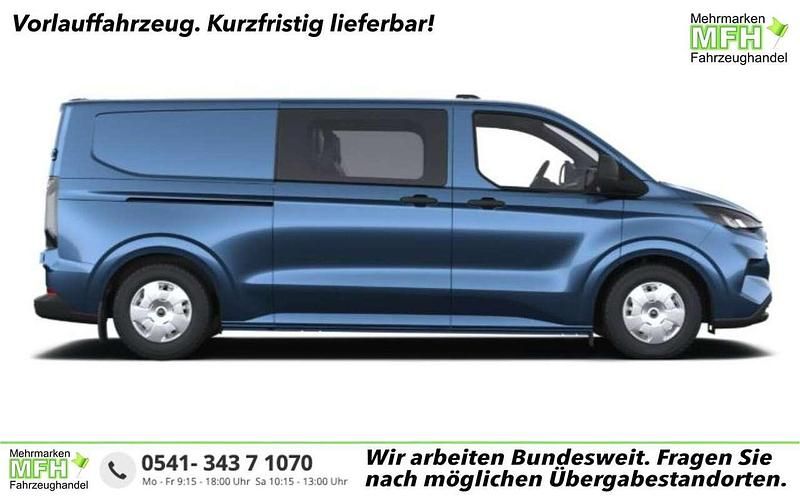 Neu Ford Transit Custom Trend 150 PS (110 kW) 2025 Chrome blue metallic Van / Kleinbus
