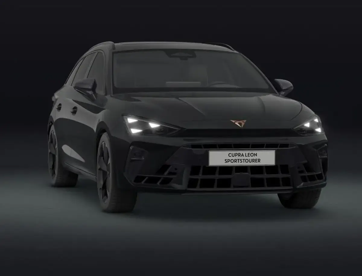 Neu Cupra Leon 150 PS (110 kW) 2025 Midnight schwarz metallic