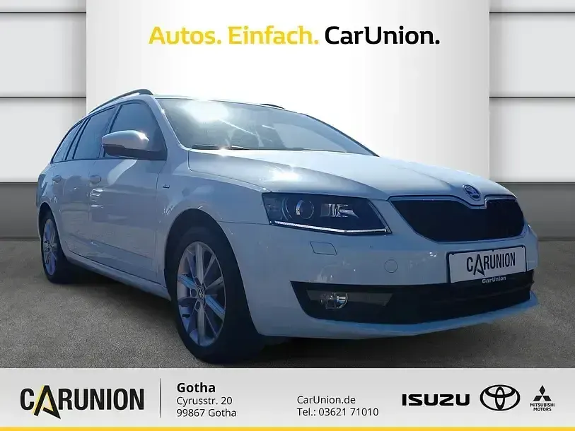 Gebraucht Skoda Octavia Joy 150 PS (110 kW) 2016 Laser white Kleinwagen
