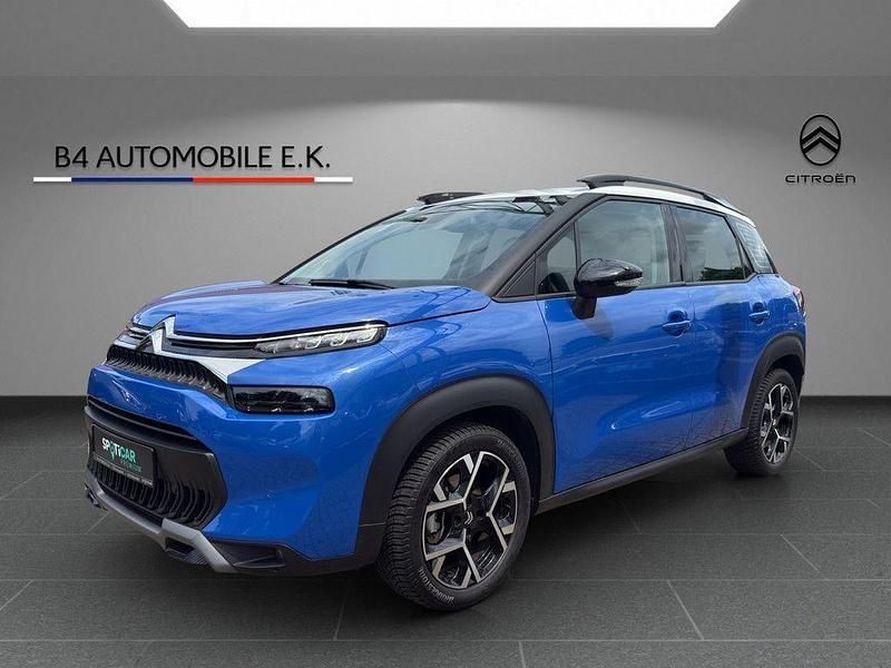 Voltaic blau Gebraucht 2024 Citroën C3 Aircross Shine SUV | 16.950 € (Fairer Preis) - Bild 1/4