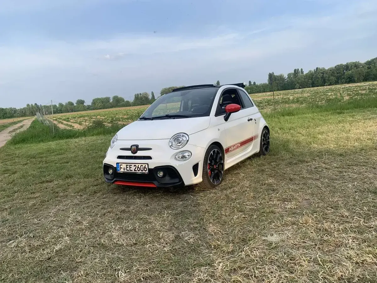 Gebraucht Abarth 595C Competizione 179 PS (131 kW) 2017 Weiß Cabrio