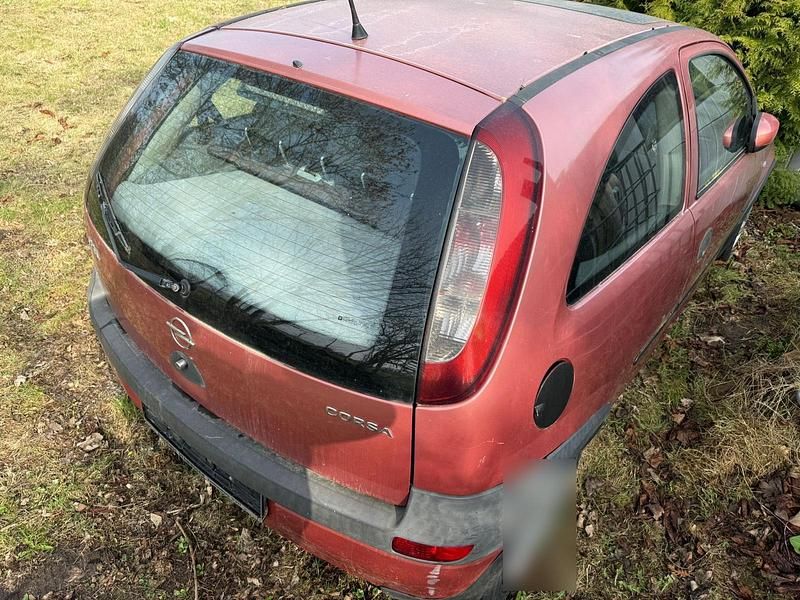 Gebraucht Opel Corsa 60 PS (44 kW) 2000 Rot Kleinwagen