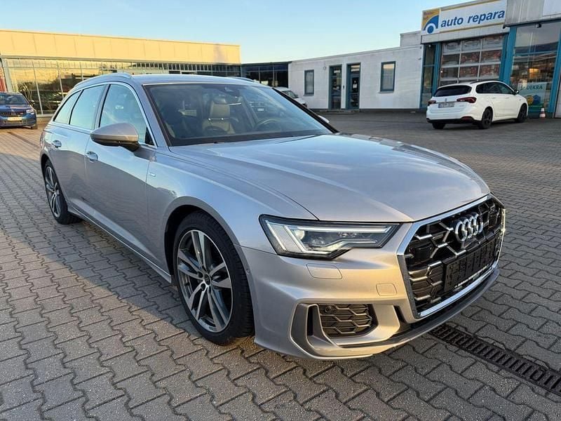 Ny Audi A6 S-Line 204 HK (150 kW) 2025 Sølv Stationcar