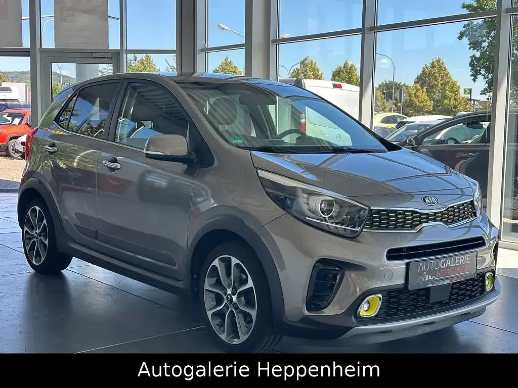 Gebraucht Kia Picanto X-Line 101 PS (74 kW) 2018 Silber Kleinwagen