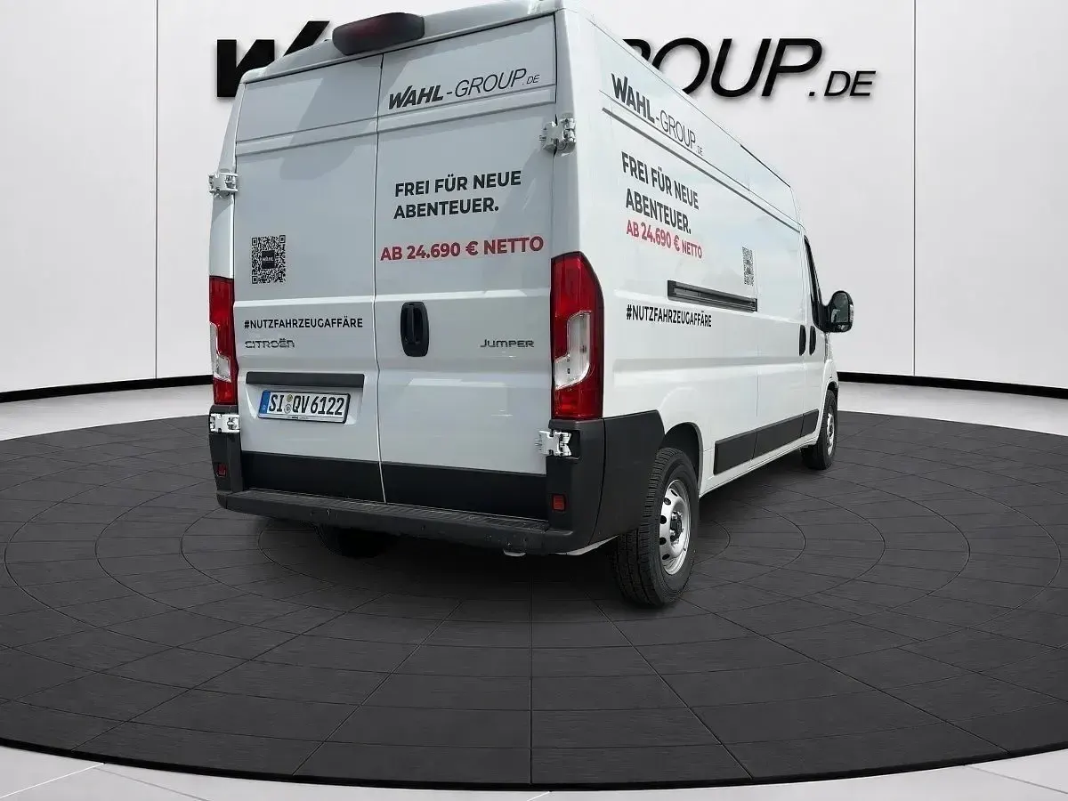 Neu Citroën Jumper 140 PS (102 kW) 2025 Weiß Van / Kleinbus