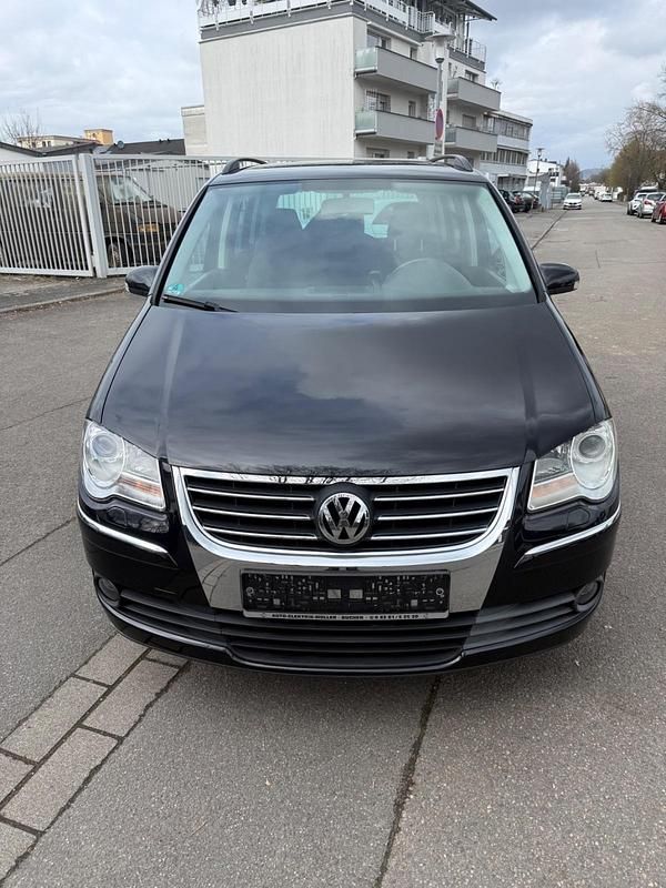 Gebraucht VW Touran Highline 140 PS (102 kW) 2007 Schwarz Van / Kleinbus