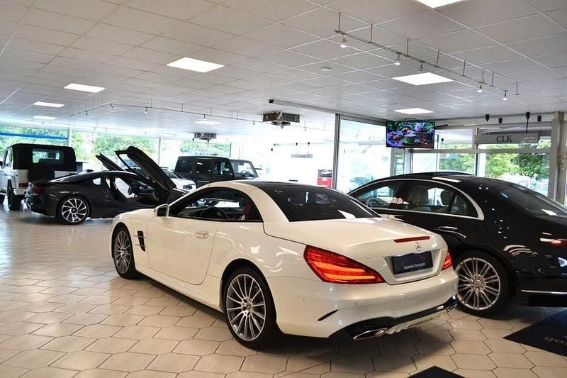Weiß Gebraucht 2019 Mercedes SL500 AMG Cabrio | 75.900 € (Fairer Preis) - Bild 1/4