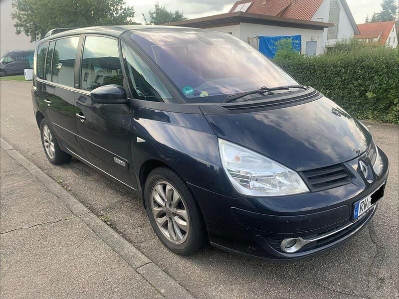Gebraucht Renault Espace 170 PS (125 kW) 2007 Blau Van / Kleinbus