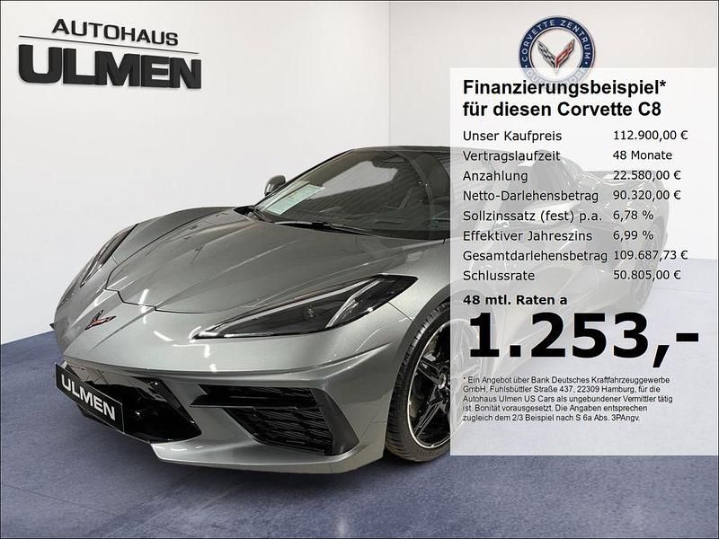 Neu Corvette Stingray 481 PS (353 kW) 2025 Grau Cabrio