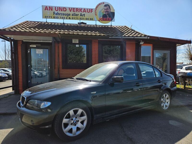 Schwarz Gebraucht 2002 BMW 316 Limousine | 1.699 € (Superpreis) - Bild 1/4