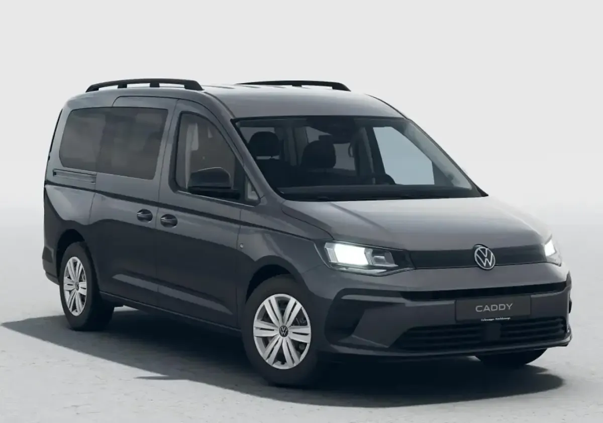 Neu VW Caddy Maxi Life 122 PS (89 kW) 2026 Indiumgrau metallic Van / Kleinbus