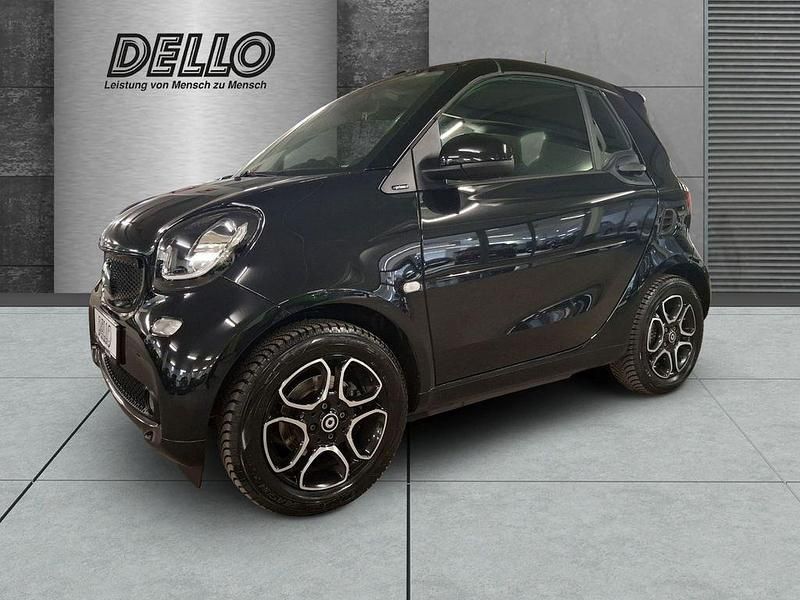 Gebraucht Smart ForTwo Cabrio Prime 71 PS (52 kW) 2019 Tridion sicherheitszelle in bl Cabrio