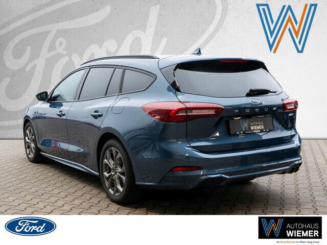 Gebraucht Ford Focus ST-Line X 125 PS (91 kW) 2023 Chrome blue Kombi