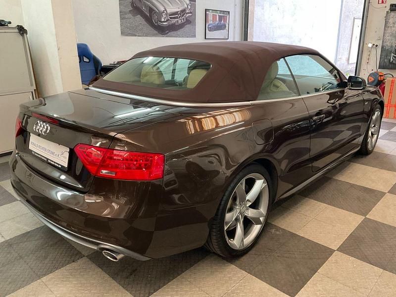 Gebraucht Audi A5 Cabriolet S-Line 204 PS (150 kW) 2014 Braun Cabrio