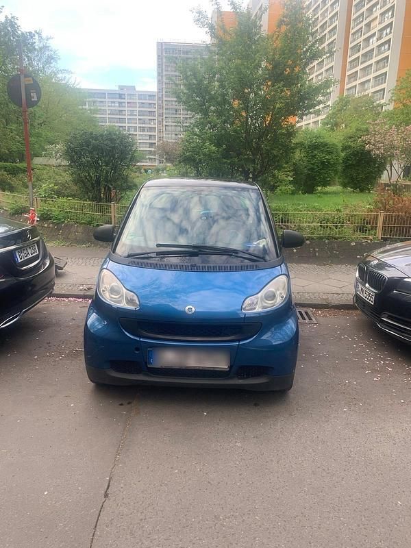 Blau Gebraucht 2009 Smart ForTwo Coupé Kleinwagen | 3.000 € (Guter Preis) - Bild 1/4