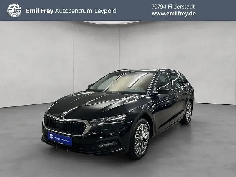 Schwarz Gebraucht 2022 Skoda Octavia Ambition Kombi | 17.590 € (Guter Preis) - Bild 1/4