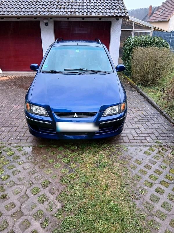 Gebraucht Mitsubishi Space Star 98 PS (72 kW) 2004 Blau Van / Kleinbus