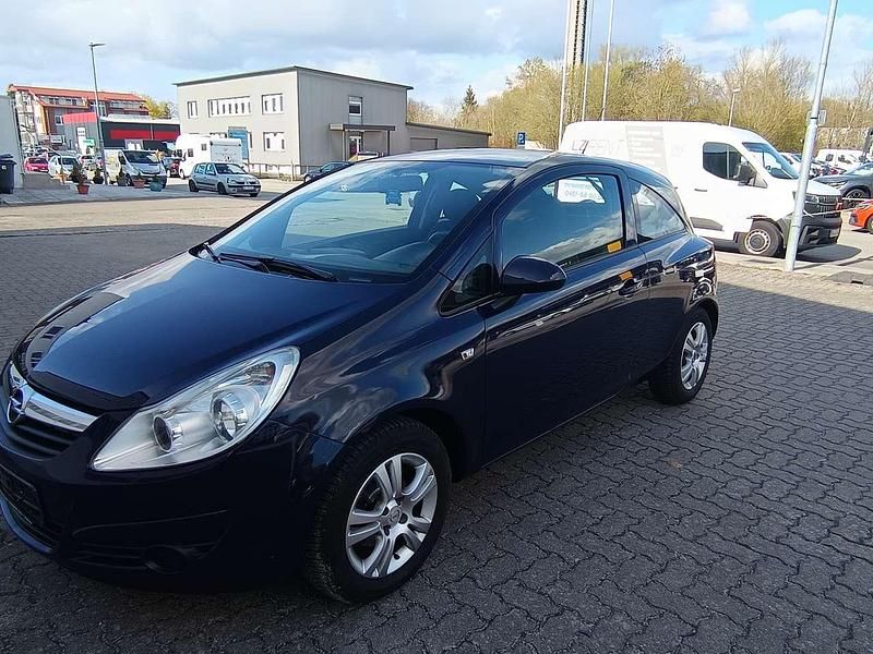 Gebraucht Opel Corsa Edition 60 PS (44 kW) 2008 Blau Kleinwagen