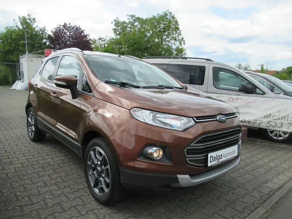 Gebraucht Ford Ecosport Titanium 140 PS (102 kW) 2016 Braun SUV