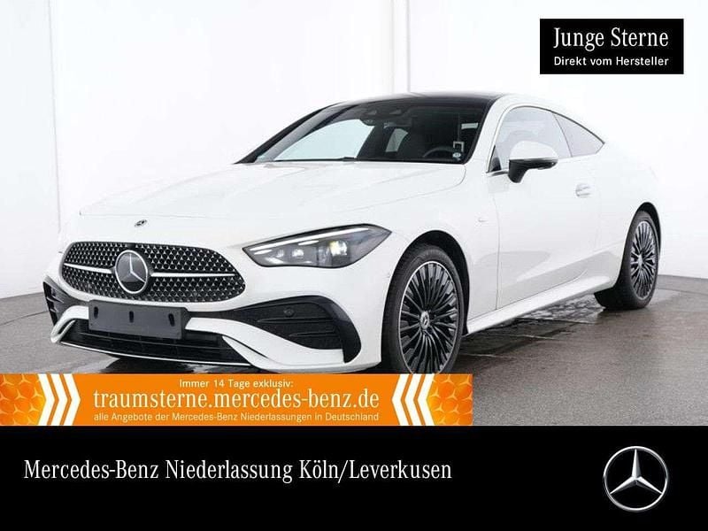 Weiß Gebraucht 2024 Mercedes CLE300 AMG Line Premium Plus Coupé | 59.990 € - Bild 1/3