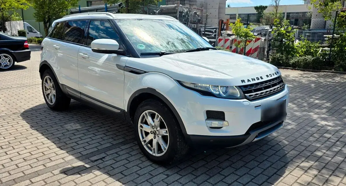Gebraucht Land Rover Range Rover evoque Pure 190 PS (139 kW) 2012 Weiß SUV