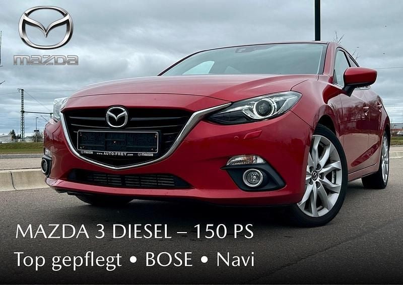 Gebraucht Mazda 3 150 PS (110 kW) 2014 Rot Limousine