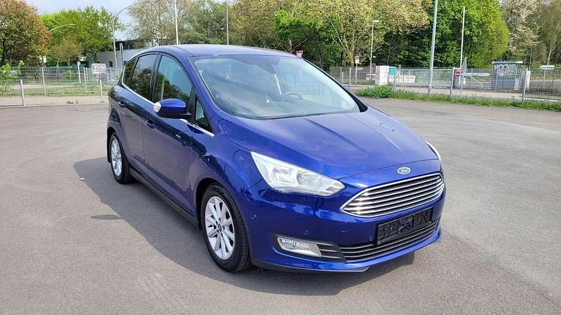 Gebraucht Ford C-MAX Titanium 150 PS (110 kW) 2016 Blau Van / Kleinbus