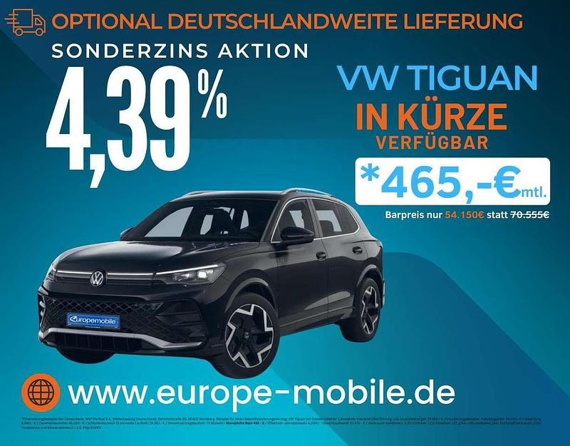Grenadillschwarz meta... Neu 2025 VW Tiguan R-line SUV | 54.150 € (Fairer Preis) - Bild 1/1