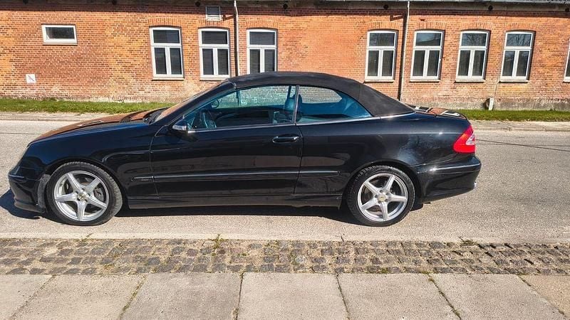 Schwarz Gebraucht 2006 Mercedes CLK240 Avantgarde Cabrio | 5.499 € (Superpreis) - Bild 1/4