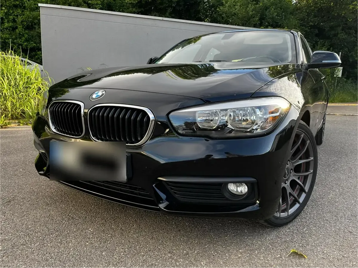 Gebraucht BMW 116 109 PS (80 kW) 2015 Schwarz Kleinwagen