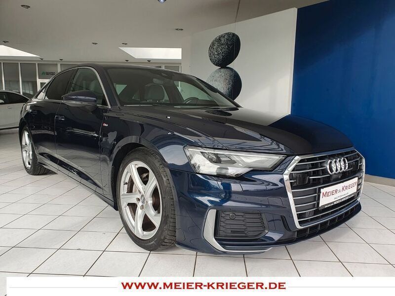 Blau Gebraucht 2020 Audi A6 S-Line Limousine | 31.490 € (Superpreis) - Bild 1/4