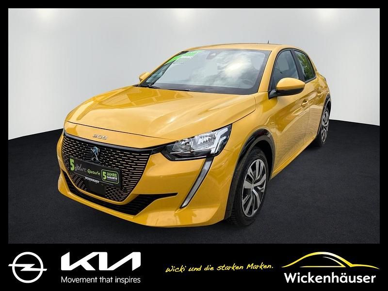 Gelb faro Gebraucht 2021 Peugeot e-208 Kleinwagen | 13.990 € (Guter Preis) - Bild 1/4