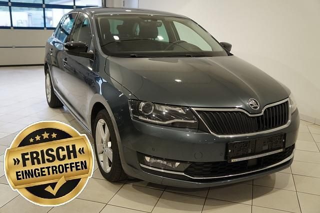 Gebraucht Skoda Rapid Style 110 PS (80 kW) 2018 Grau metallic Kleinwagen