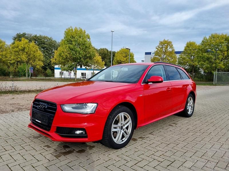 Rot Gebraucht 2013 Audi A4 S-Line Kombi | 6.480 € (Guter Preis) - Bild 1/4