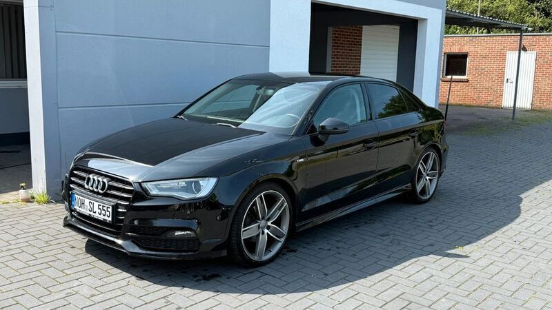 Schwarz Gebraucht 2016 Audi A3 S-Line Limousine | 15.900 € (Fairer Preis) - Bild 1/4