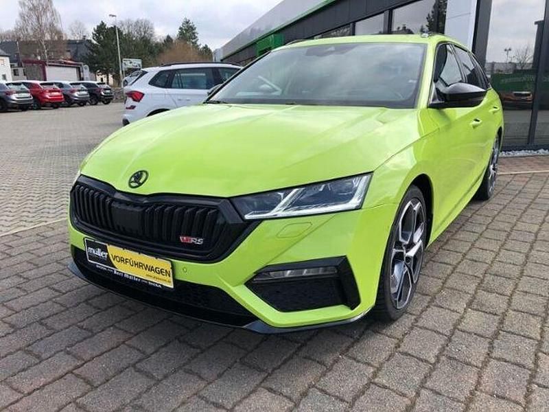 Gebraucht Skoda Octavia RS 245 PS (180 kW) 2024 Grün (mamba grün) Kombi