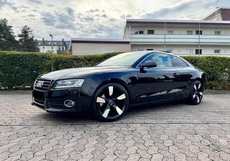 Schwarz Gebraucht 2009 Audi A5 S-Line Coupé | 6.690 € (Fairer Preis) - Bild 1/4