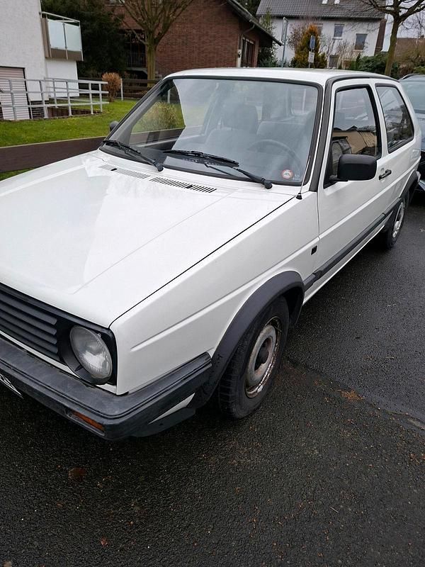 Gebraucht VW Golf II 75 PS (55 kW) 1989 Weiß Kleinwagen