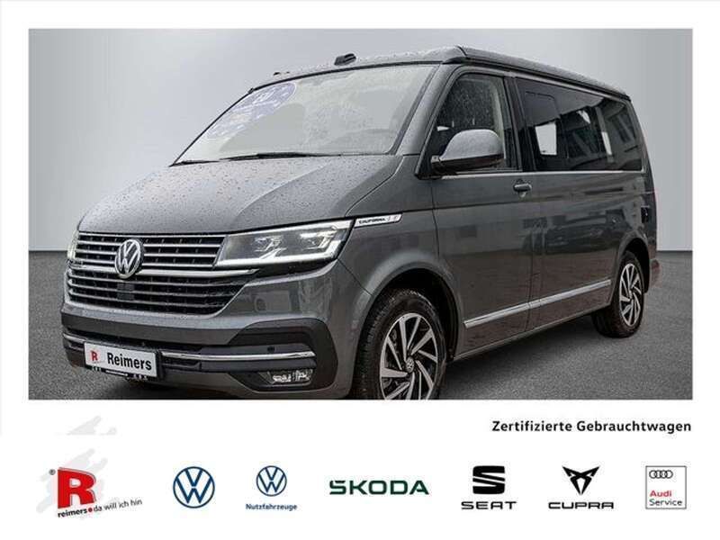 Indium grau Gebraucht 2023 VW T6.1 California Van | 76.390 € (Teuer) - Bild 1/3