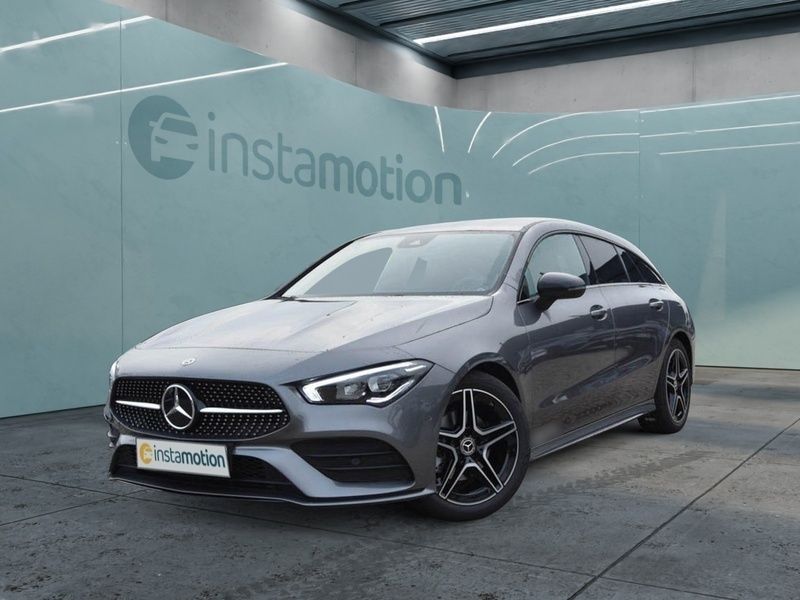 Grau Gebraucht 2021 Mercedes 200 AMG line Van / Kleinbus | 43.200 € - Bild 1/4