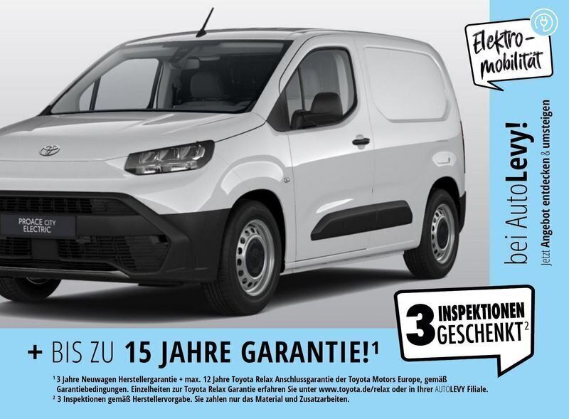 Weiß (weiss) Neu 2025 Toyota Proace City Van | 24.773 € (Superpreis) - Bild 1/4