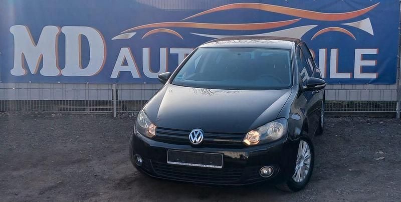 Gebraucht VW Golf VI Trendline 80 PS (58 kW) 2009 Schwarz Kleinwagen
